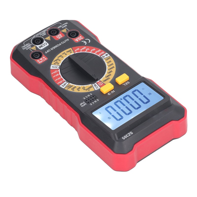 Digital Multimeter High Accuracy AC Voltage Meter 2000 Counts Non