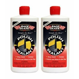 Race Glaze 2 Pack- Race Glaze Polish & Sealant 2nd Generation 16oz- Simply the Best!
