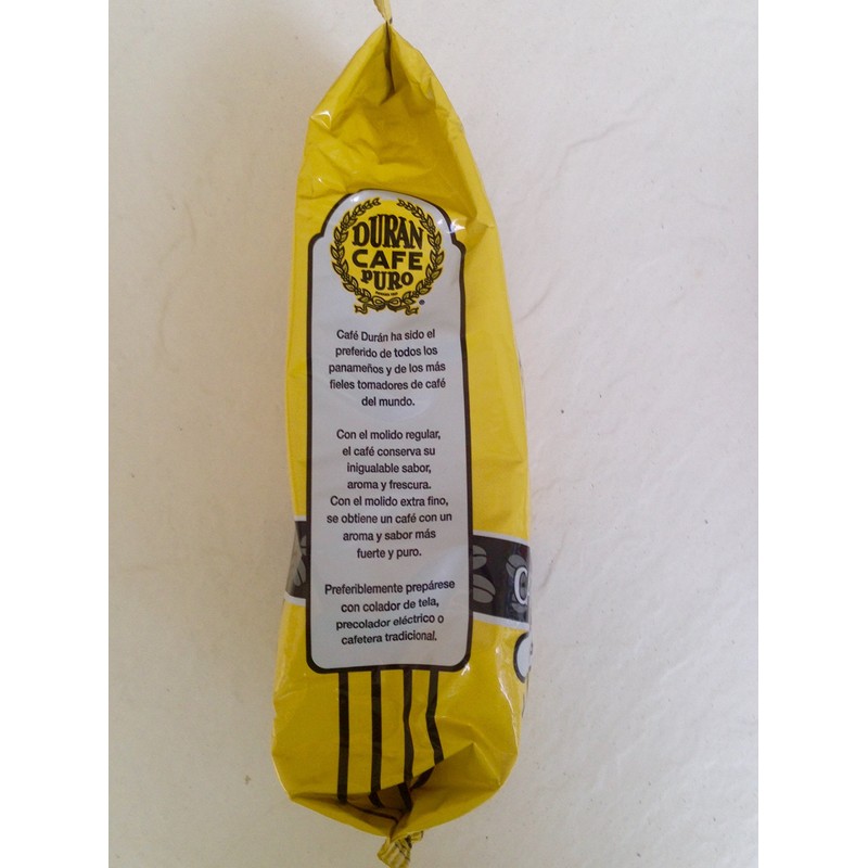 Cafe Duran Tradicional Regular - Panama Coffee Ground 1 Pound
