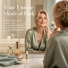 Colour Changing Lipstick, Clear‑Pink Gold Foil Lip Balm for Mature