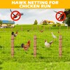 BSTPCOO Chicken Netting 25'x25' with 1" Mesh Nylon Bird Netting