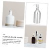 Ciieeo Stainless Steel Soap Dispenser Shampoo Pump Bottle Laundry Liquid