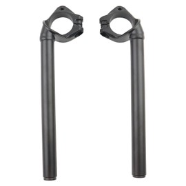 Pair Clip Ons Fork Tube Handlebars Compatible with 2018 2019 2020 2021 2022 2023 2024 Kawasaki Ninja 400 500 Right and Left