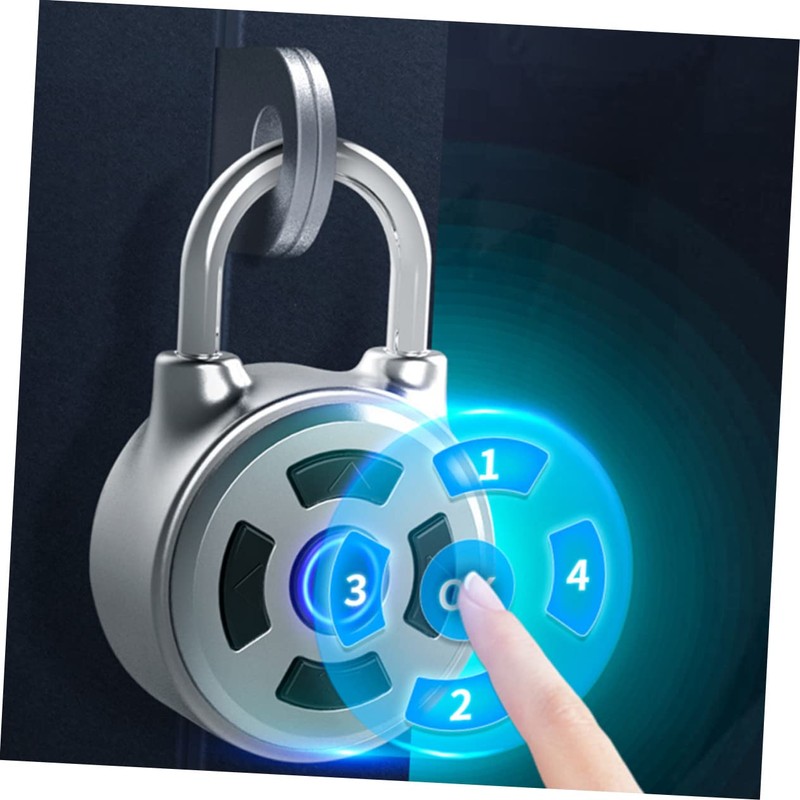 Operitacx Smart Padlock for Lockers, Enabled Wireless Gym Lock with