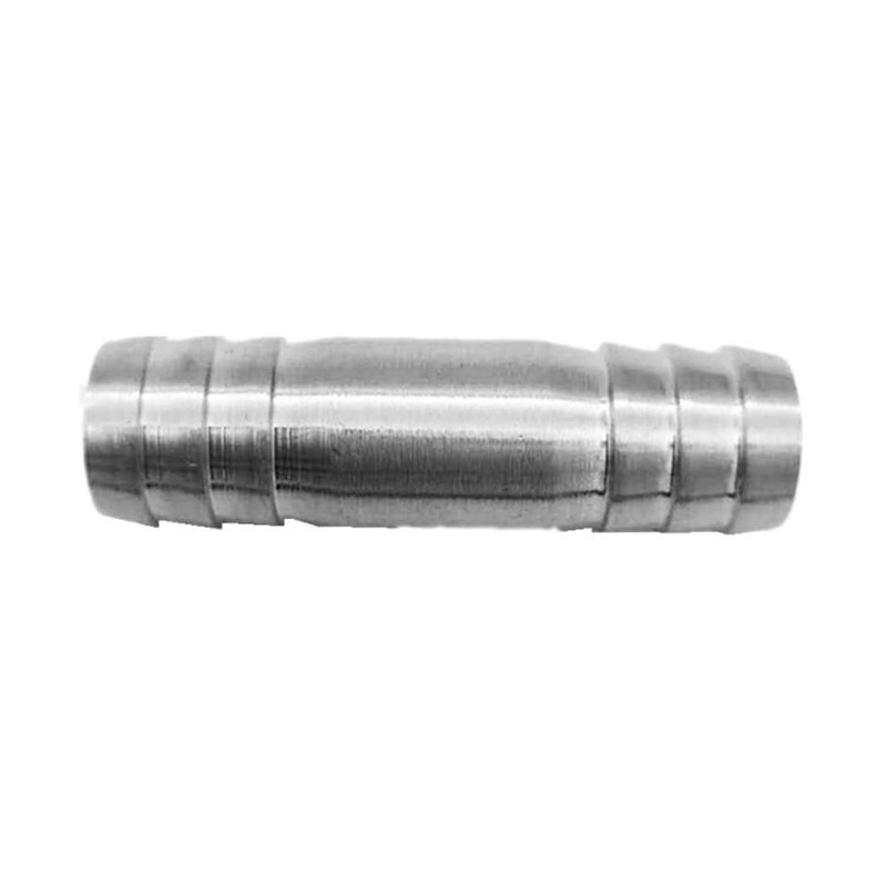 Fitvell Stainless Hose Barb 3/4" Splicer Mender Union Tubing Coupling