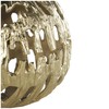 Deco 79 Aluminum Metal Abstract Metallic Cutout Orbs & Vase