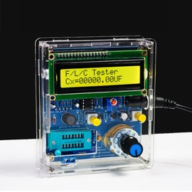 EIELE Soldering Exercise Set, Multifunctional Capacity Meter, Measuring Frequencies, Excellent Soldering Exercise Project, Suitable for School Lessons and Soldering Enthusiasts (Soldering Required)