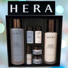 Hera Age Away Basic 2-piece Set Collagenic Renewal Aesthetic Basic Set Women's Cosmetics Gift Skin Lotion / 헤라 에이지어웨이 기초 2종세트 콜라제닉 리뉴얼 에스테틱 기초세트 여성화장품 선물 스킨로션