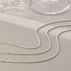 MFRYK Silver Ankle Bracelets for women,Sterling Silver Plated Waterproof Layered