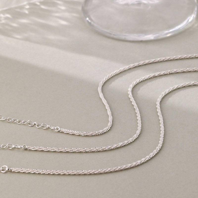 MFRYK Silver Ankle Bracelets for women,Sterling Silver Plated Waterproof Layered
