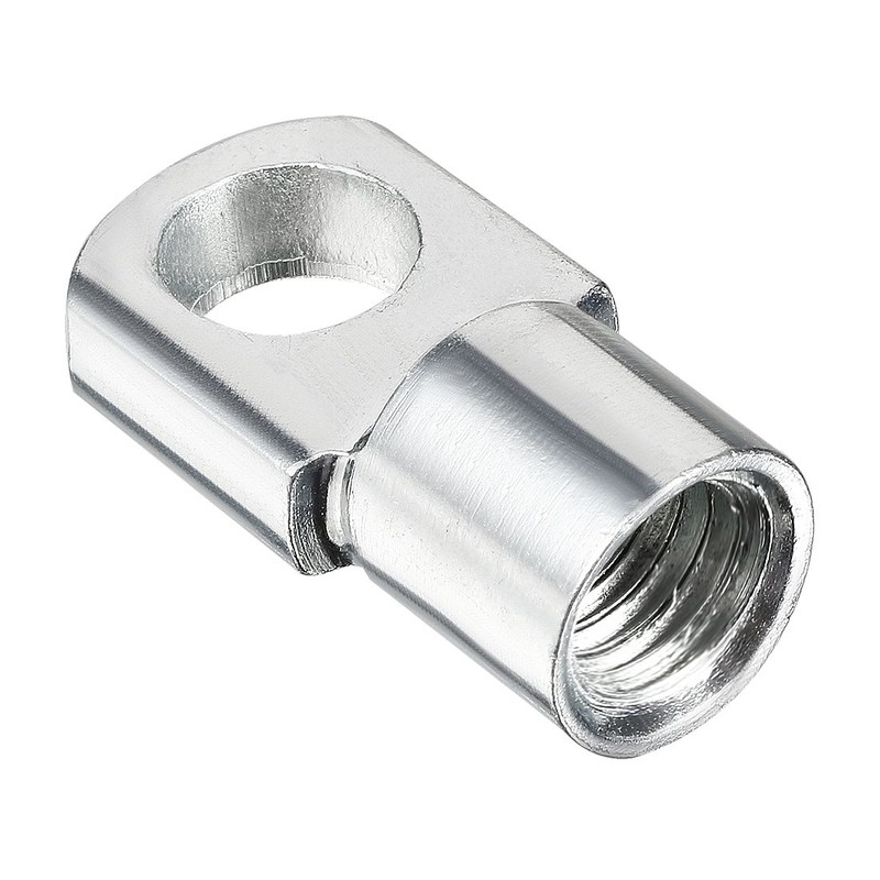 sourcing map M8 Female Thread 8 mm Hole Diameter Silver