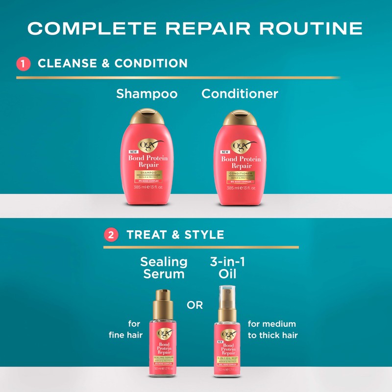 OGX Bond Repair 3-in-1 Oil Mist, 50 ml