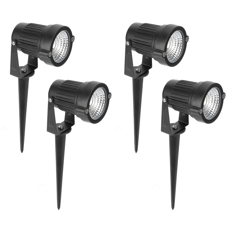 4PCS Waterproof Outdoor Spotlights LED Landscape Light DC12V for Driveway