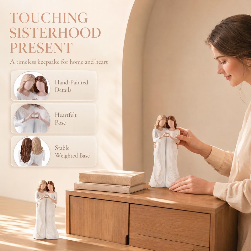 Zhixan Sisters Gift for Women, Sister Female Friend