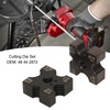 2PCS Cutting Die Set 48 44 2872 1/4inch 3/8 Inch