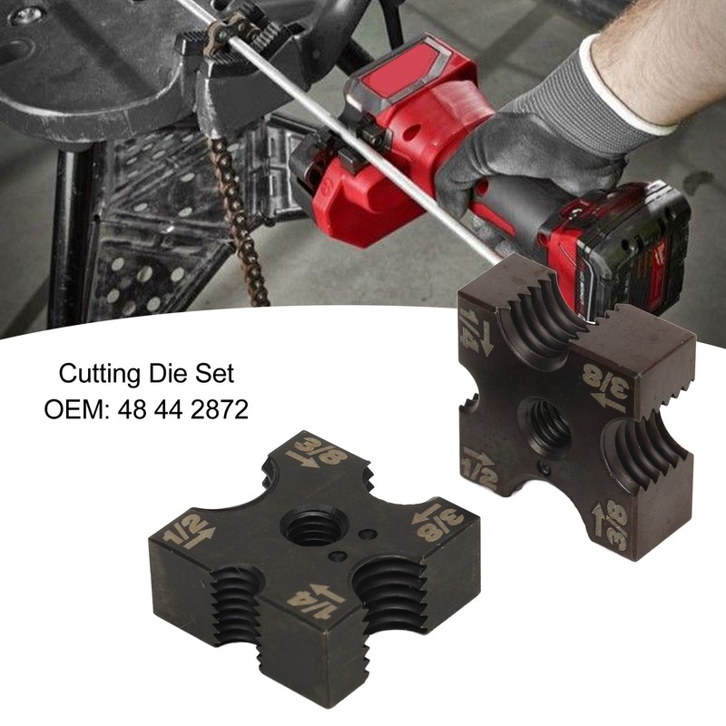 2PCS Cutting Die Set 48 44 2872 1/4inch 3/8 Inch