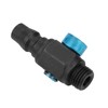 Jimdary Iron Reliable Pneumatic Air Fitting, Durable Built-in Dustproof Airflow