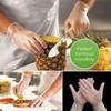 PREMIUS Disposable Vinyl Gloves, with Beaded Cuffs Soft and Durable