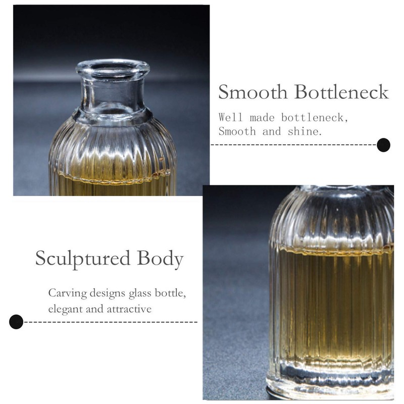 Bitters Bottle for Cocktails - Glass Bitters Bottle with Stainless
