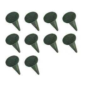 Renovators Supply 10 Pcs Clavos Wrought Iron Nails 1 Inch Iron Nails Round Iron Clavos Decorative Nails