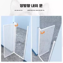 고양이 펜스 안전문 주방 높이 휀스 애견 캣도어 현관문 [Q. 키 160c] Cat Fence Safety Gate Kitchen Height Fence Dog Cat Door Front Door [Q. Height 160cm]