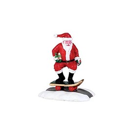 Lemax 72498 Christmas Village Figur: Skateboard Santa