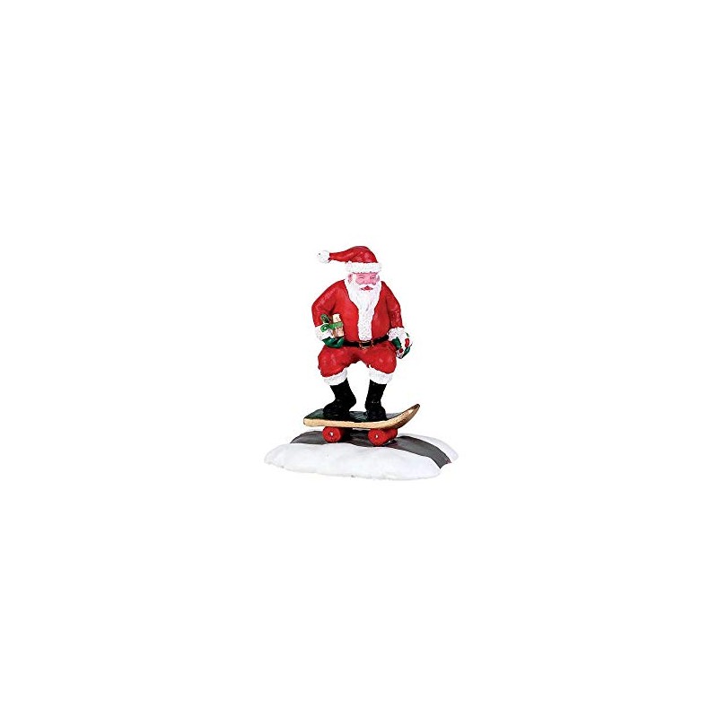 Lemax 72498 Christmas Village Figur: Skateboard Santa