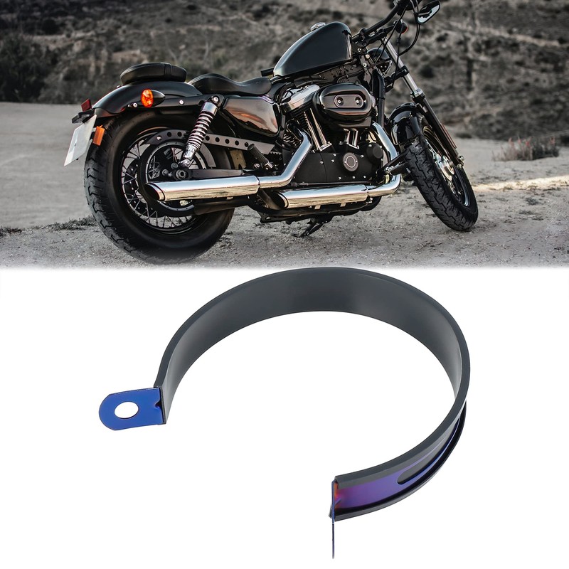 F FIERCE CYCLE 100mm 3.94" Exhaust Band Joint Clamp Stainless