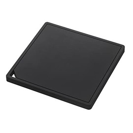 山崎実業(Yamazaki) シリコン 鍋敷き 角型 ブラック 約W15×D15×H1cm タワー tower 耐熱 シリコン製 2953