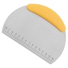 1 pcs Dough Scraper, Dough Cutter with Food Grade Stainless