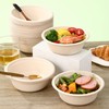 BUCOMTU Pack of 50 500 ml Disposable Paper Bowls, Environmentally