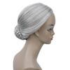 Aimole Stage Performance Braid Updo Bun Wigs Old Lady's Women