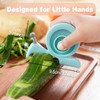 Kibbidea Vegetable Peeler, Kids Potato Fruit Peeler for Kitchen with