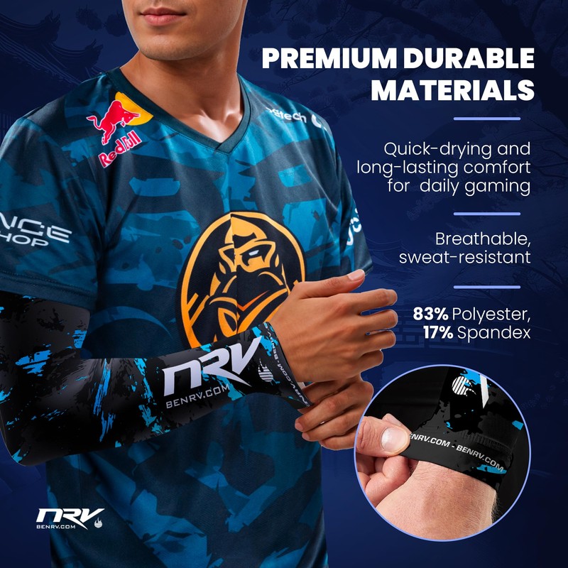 NRV Gaming Compression Sleeve - Legacy Edition - Optimize Your