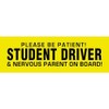 CafePress Student Driver Parent On Board! Rectangle Car Mag Rectangle