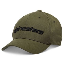 Alpinestars 1230-81005-6910-LXL: Linear Hat Military Green/Black Lg/Xl