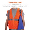 Ergodyne Squids 3400MD Metal Detectable Glove Grabber with Dual Clip