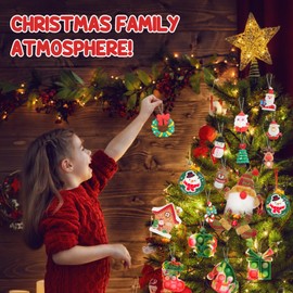 BUSY DINOS Advent Calendar 2024 For Kids Adults Teens - Christmas Countdown Calendars 24 Days of Surprises with Christmas Tree Pendant Decoration - Great Holiday Decoration Gifts For Family Member