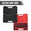 SUNEX TOOLS 3325 3/8-Inch Drive SAE Master Impact Socket Set.,