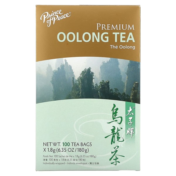 Organic Oolong Tea, 100 Tea Bags – 100% Organic Black Tea – Unsweetened Black Te