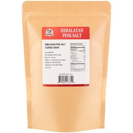 52USA 52USA Himalayan Pink Salt Coarse, Pink Himalayan Sea Salt, Coarse Grain 1 lb, Sea Salt for Grinder Refill, Himalayan Salt, Pink Salt, No Artificial Colors, No Additives, No Gluten, Kosher Certified