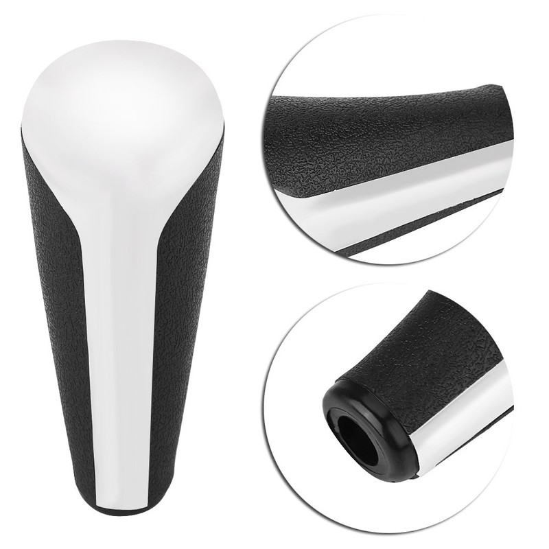 Akozon Automatic Car Gear Knob Head Replacement for Peugeot 206
