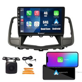 CarPlay Android Auto Navigation Stereo GPS Radio Camera Display 10" IPS Touchscreen Headunit Tablet Pad Media Player for Nissan Teana J32 Maxima 2008-2013, if Applicable Quad Core 4G+64G