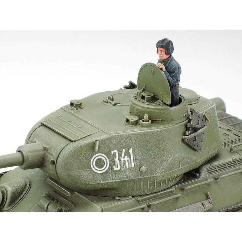 TAMIYA 32599-000 TAM32599 1:48 Rus. with Pz. T-34/85, Model Building,