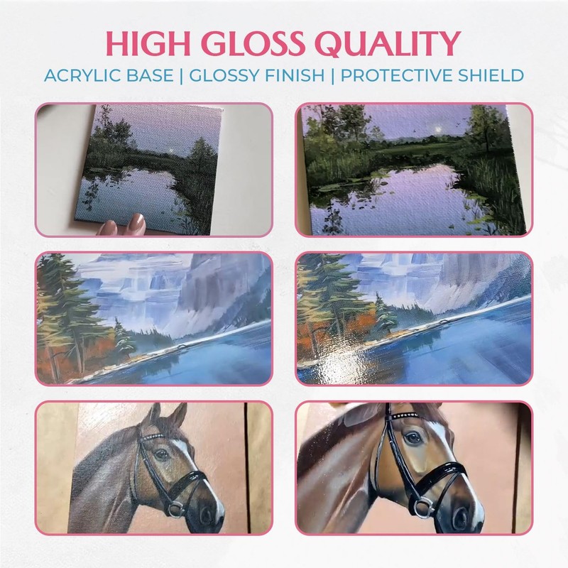 GRANOTONE Clear Coat Acrylic High Gloss Varnish Finish 6.76 fl