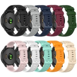 Band for Garmin Vivoactive 4, Soft Silicone Replacement Watch Band for Garmin Vivoactive 4/Venu 2/Vivomove HR Premium Style/Polar Grit X/Vantage M/Vantage M2 (No Tracker, Replacement Bands Only)