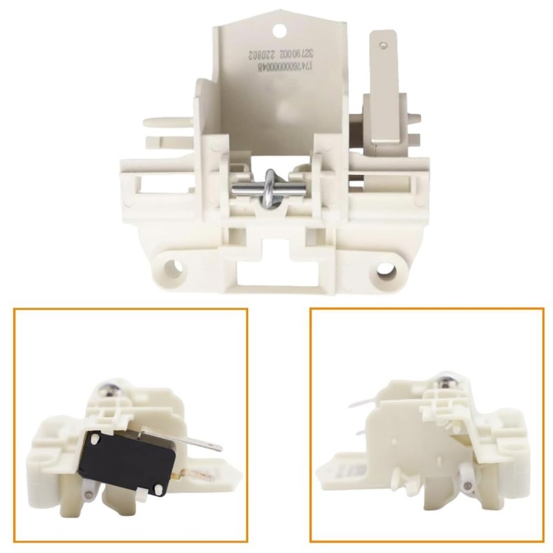 Replacement Door Lock for Dishwashing Machine, 17476000000048 Dishwasher Door Lock