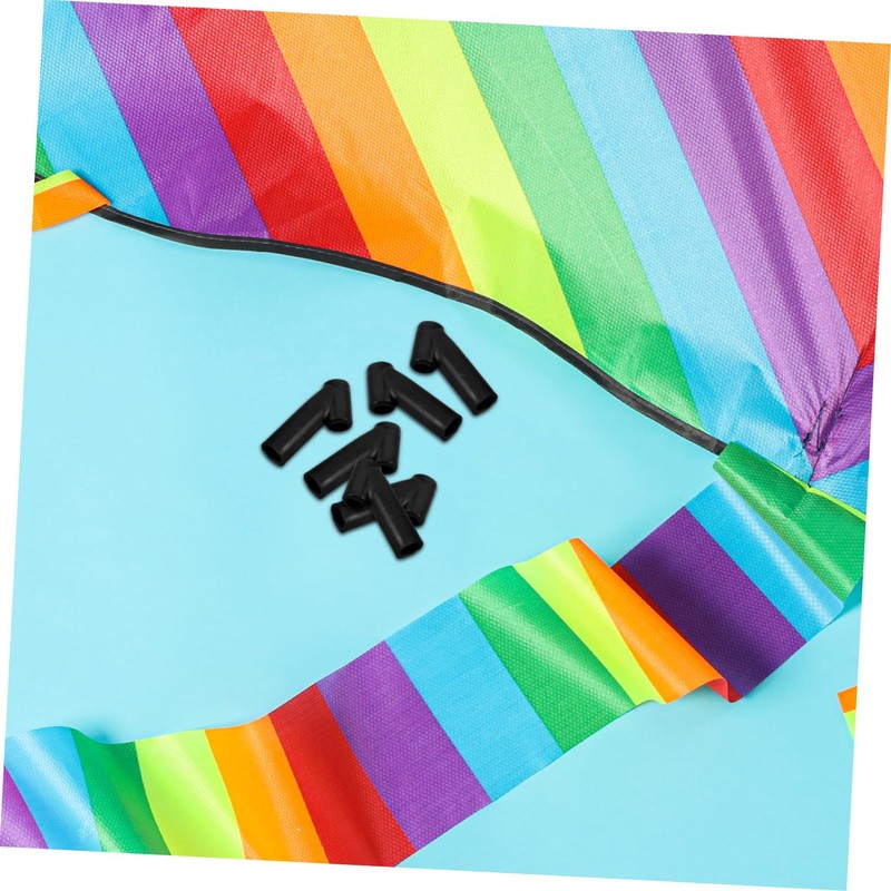 Kisangel 12pcs Plastic Kite Frame Connectors Rod Connectors for Kite