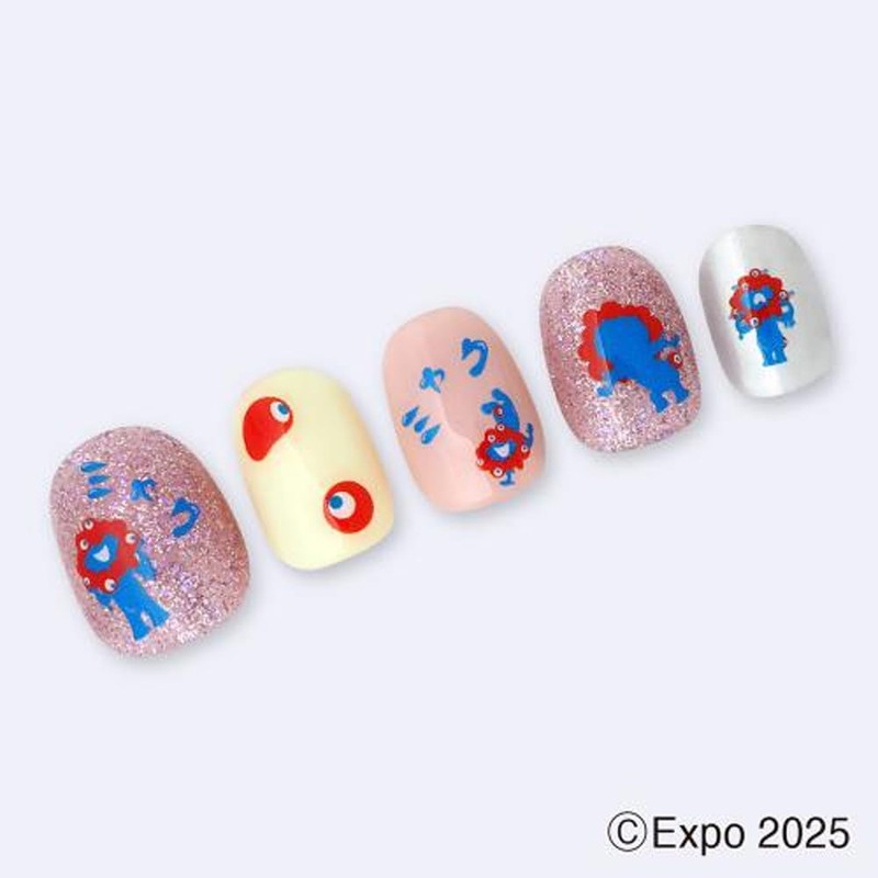Tsumekira BA-MYA-101 2025 Osaka Kansai Banhibo Myaku Nail Sticker 1