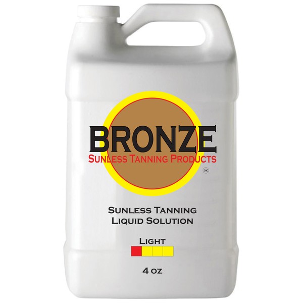 BRONZE – LIGHT - Spray Tan Solution - 4 oz